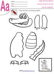 Aa-alligator-craft-worksheet